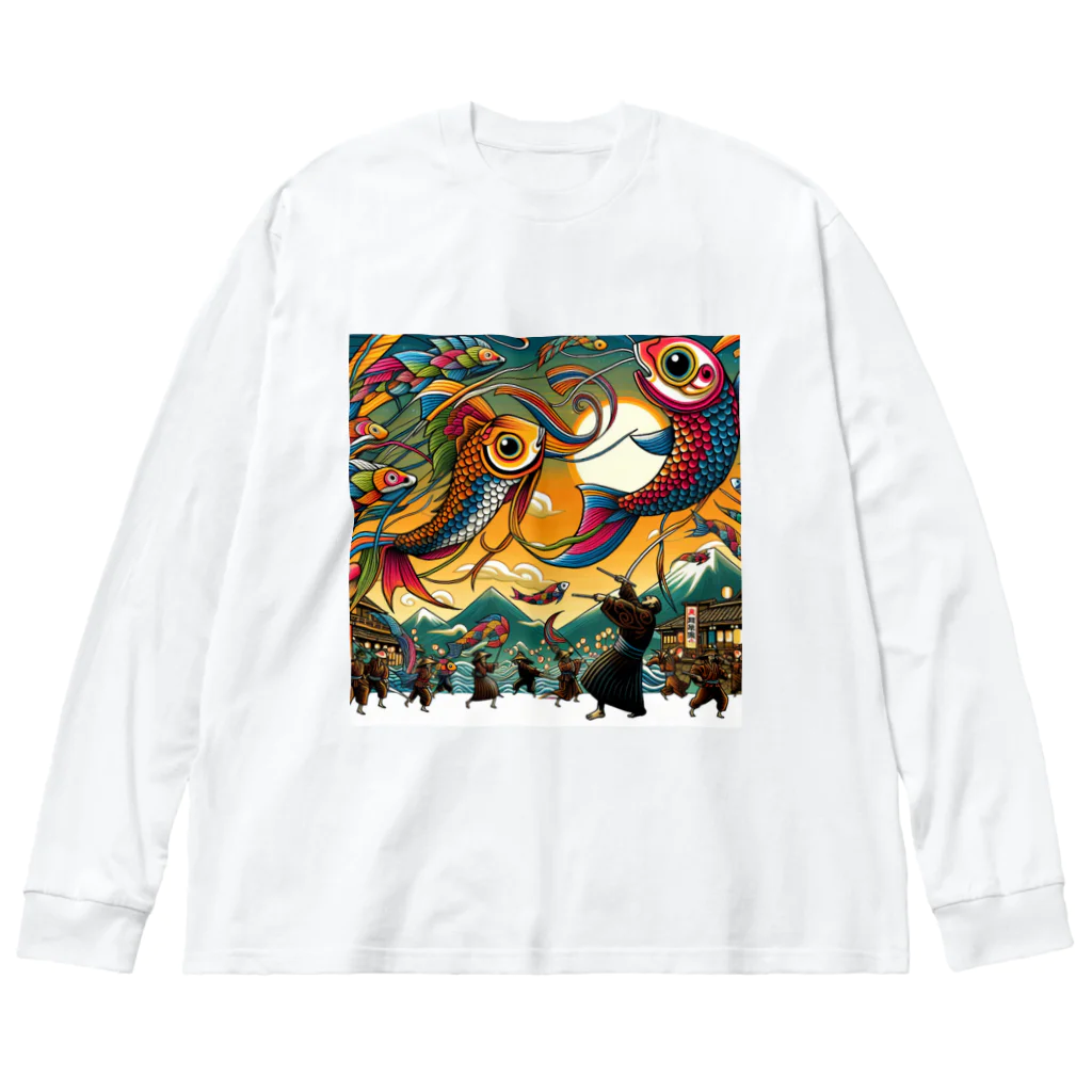 yos-1292583のカープさいしん Big Long Sleeve T-Shirt