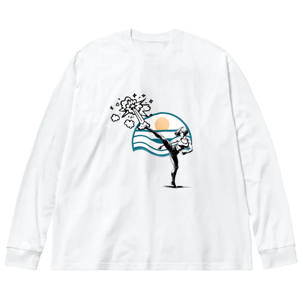 Namataのkick something up Big Long Sleeve T-Shirt