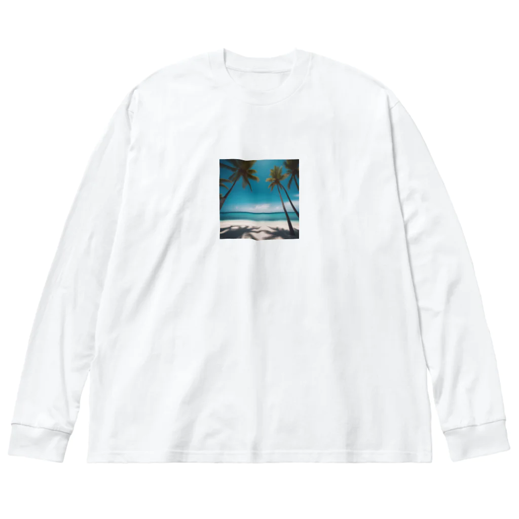 EddieのWAVES Big Long Sleeve T-Shirt