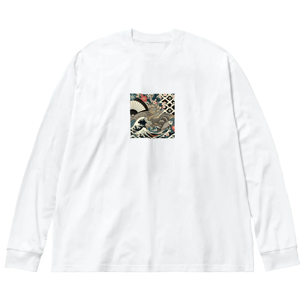 cray299の和風 Big Long Sleeve T-Shirt