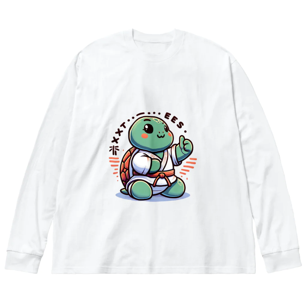 Mushikingの武道カメ Big Long Sleeve T-Shirt