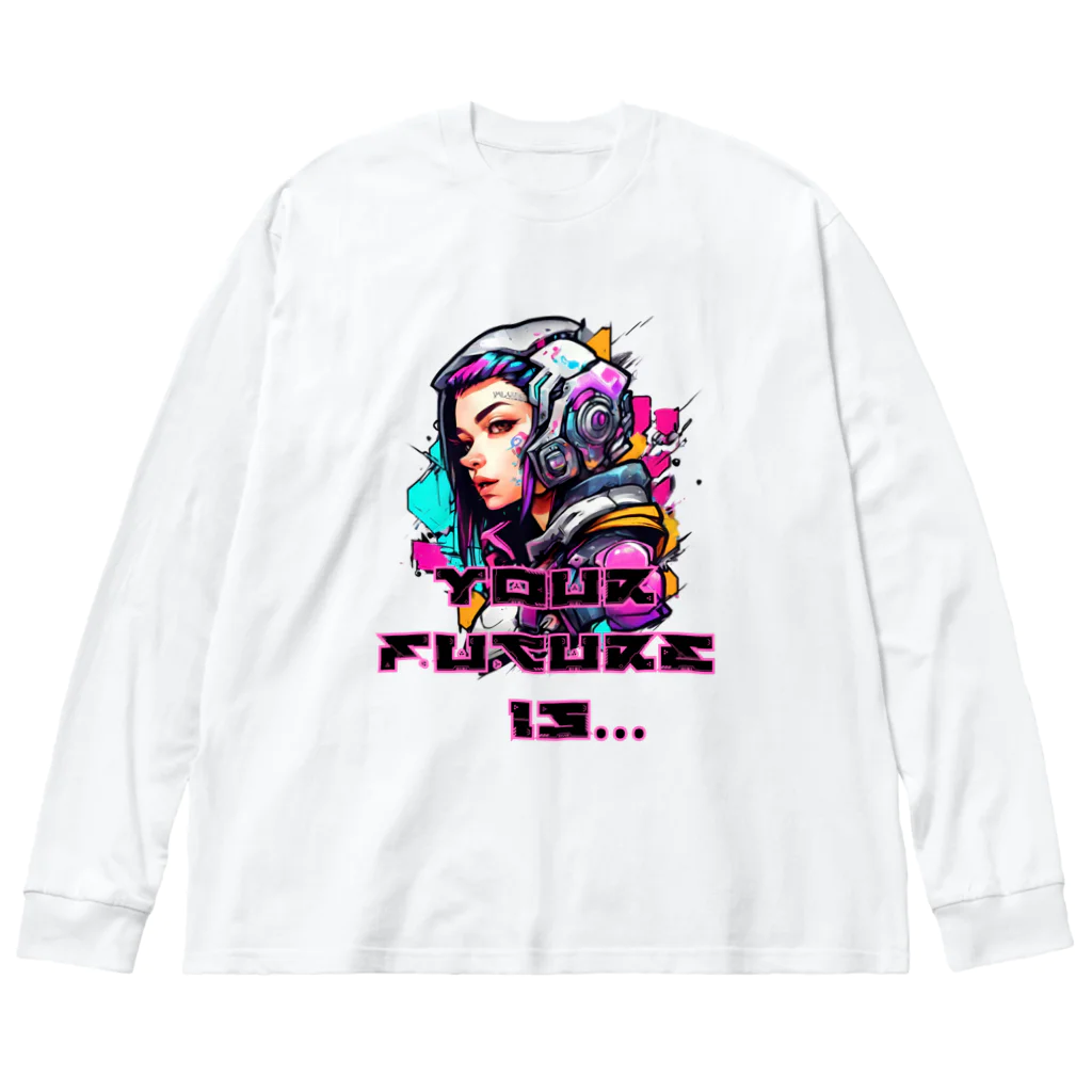 Dis GuapのYFI ビッグシルエットロングスリーブTシャツ