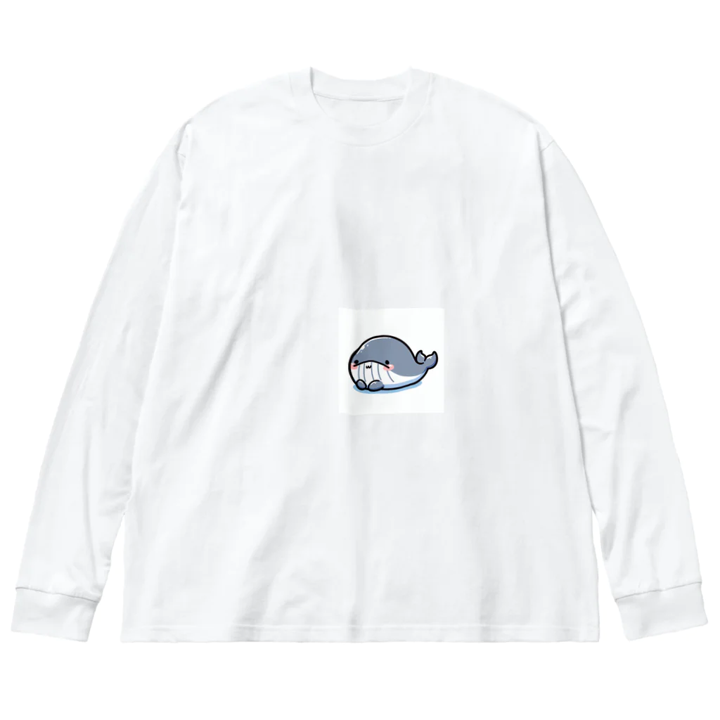 きゅんくじ🐳のキュンくじ🐋 ビッグシルエットロングスリーブTシャツ