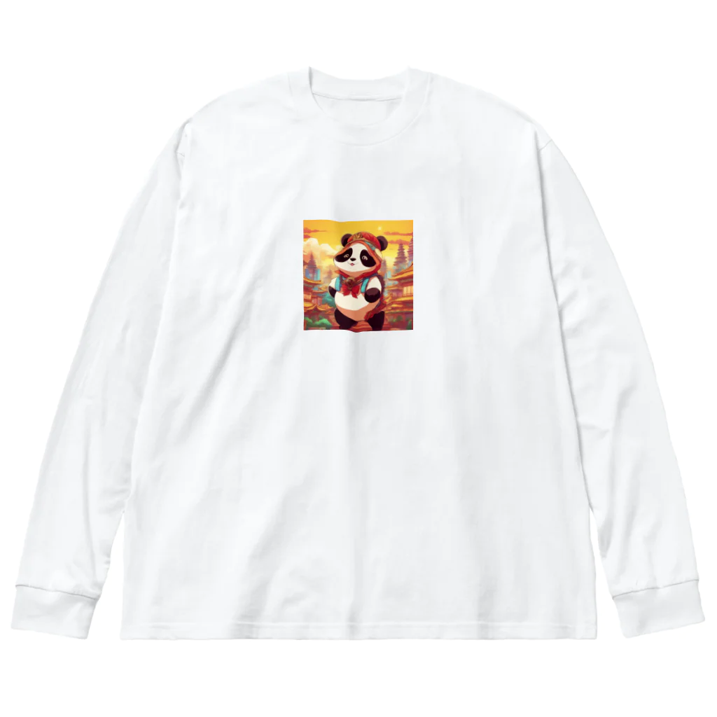 crazypanda2の冒険パンダ Big Long Sleeve T-Shirt