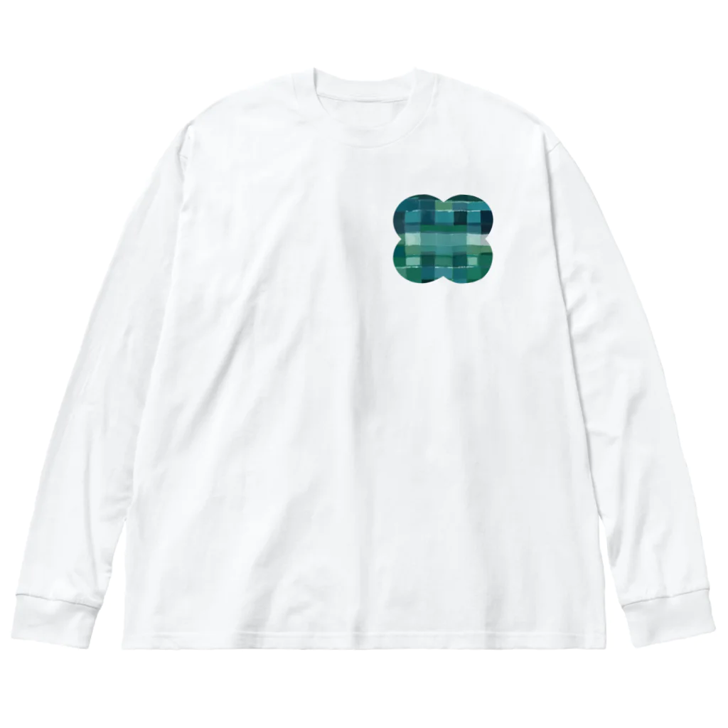 IntoDiamondの海　花４ Big Long Sleeve T-Shirt