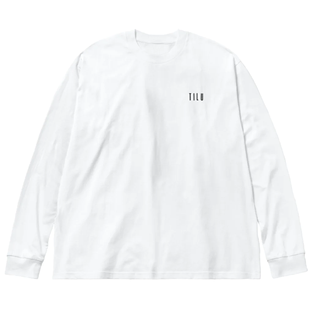 TILUのTILU (black) ビッグシルエットロングスリーブTシャツ