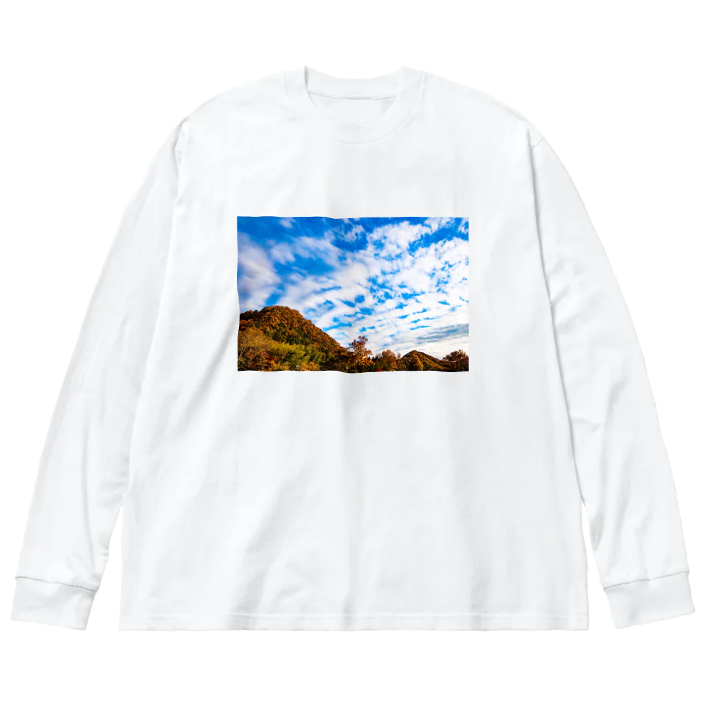 kudo1234の空 ビッグシルエットロングスリーブTシャツ