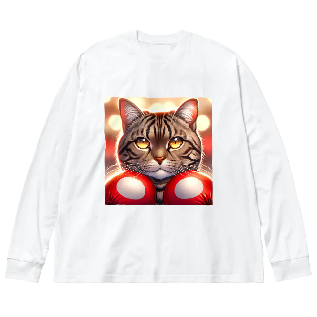 Super__Catのファイトキャット Big Long Sleeve T-Shirt