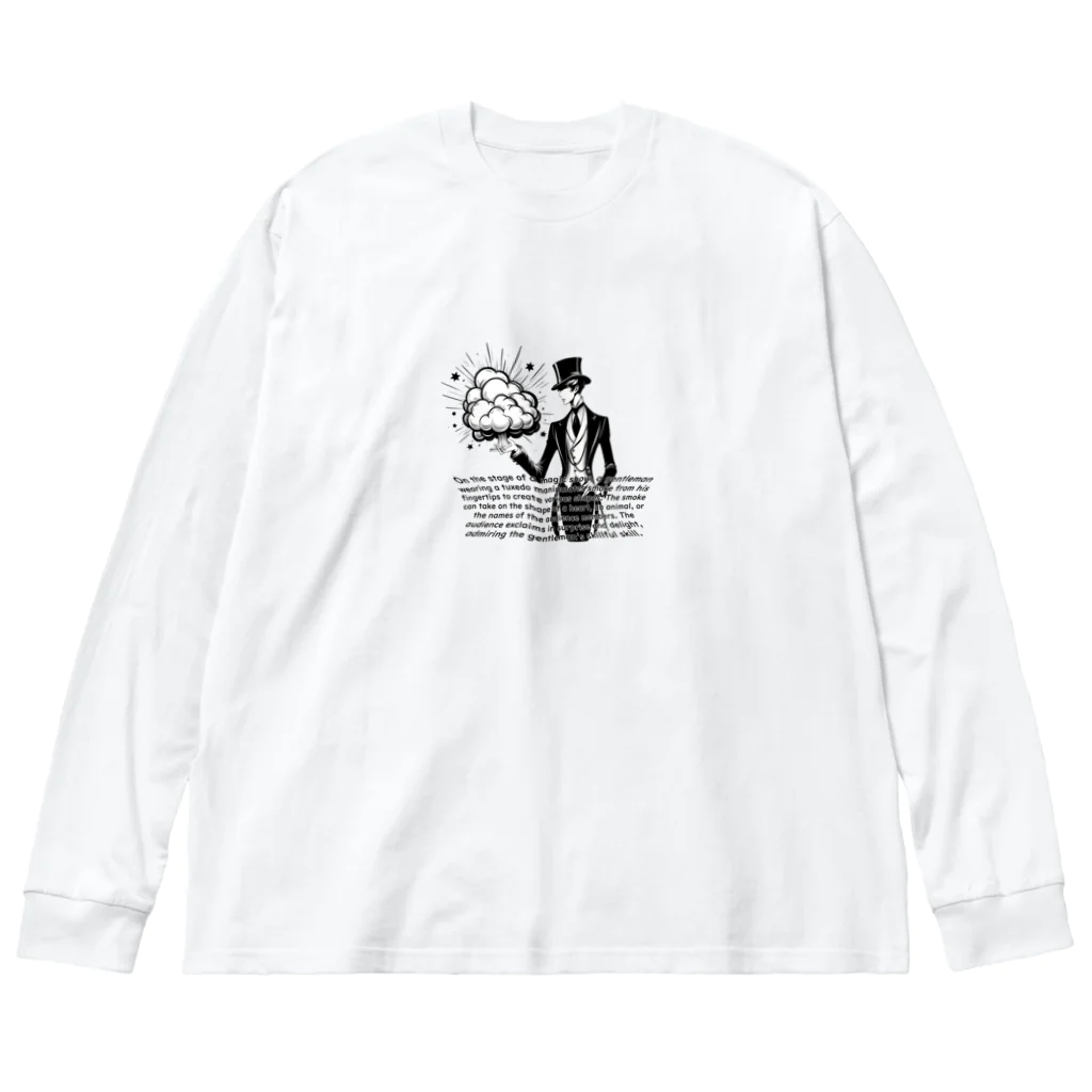 NamataのMagic from your fingertips - Smoke Artist Big Long Sleeve T-Shirt