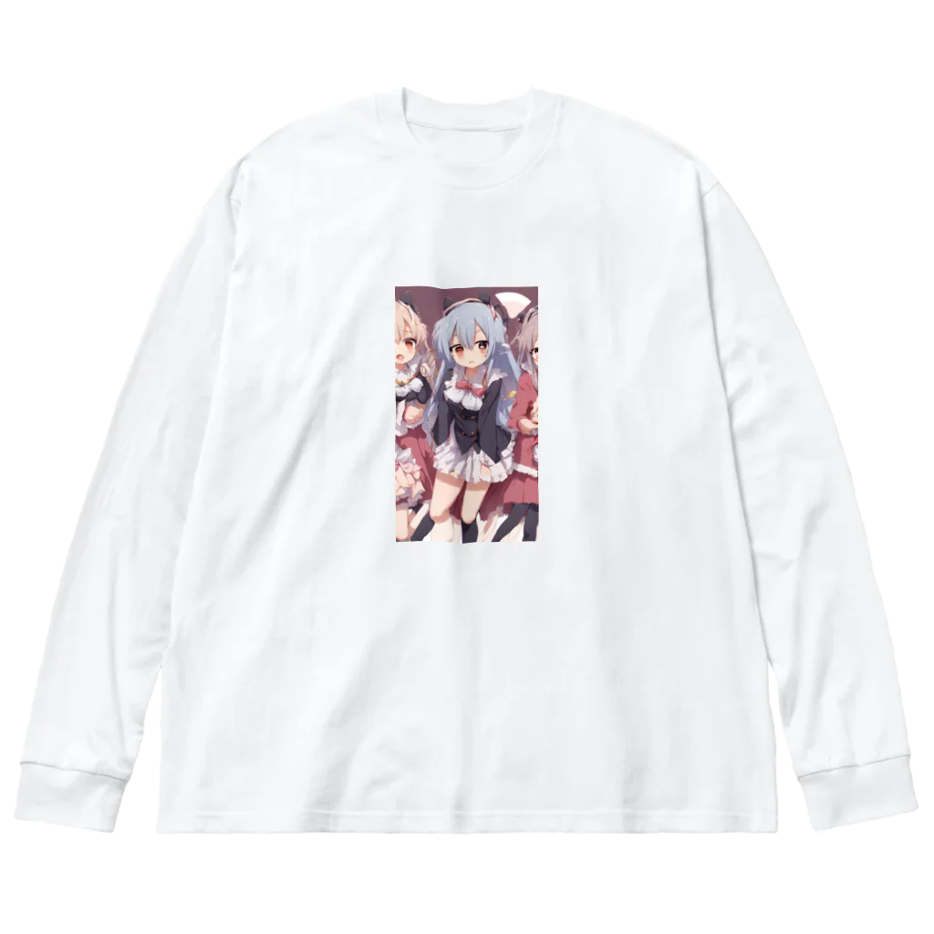 イマジネーション・ファクトリーのツンデレちゃん妹達 Big Long Sleeve T-Shirt