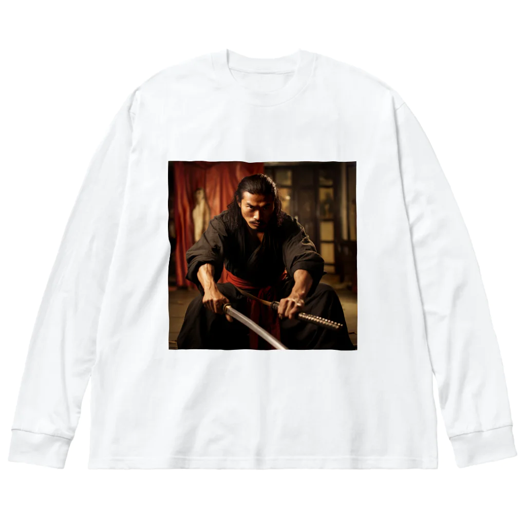 AQUAMETAVERSEの剣術の武道家　kouchan 1616 Big Long Sleeve T-Shirt