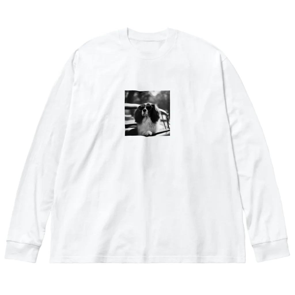 LoraCafeのサングラスのBarry Big Long Sleeve T-Shirt