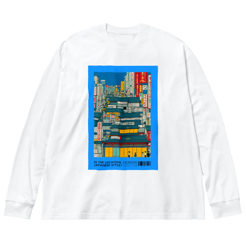 Chop Storeのネオ江戸時代 Big Long Sleeve T-Shirt