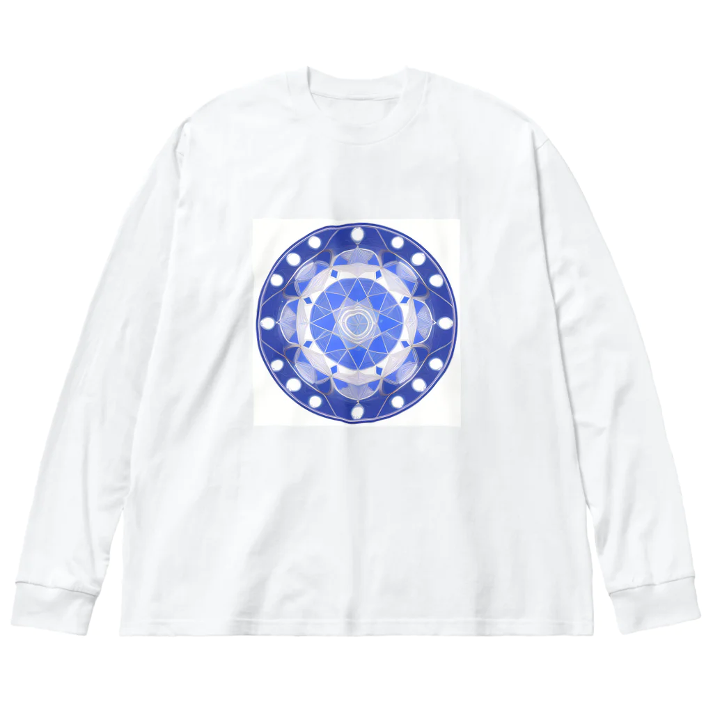 幻想の館の不思議模様・幾何学 Big Long Sleeve T-Shirt