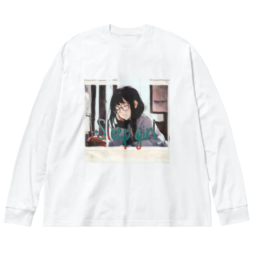 Sleep shopの眠ガール Big Long Sleeve T-Shirt