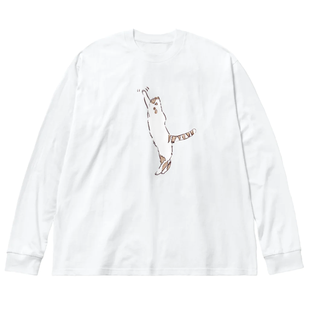 milgrainのちょいちょいねこ Big Long Sleeve T-Shirt