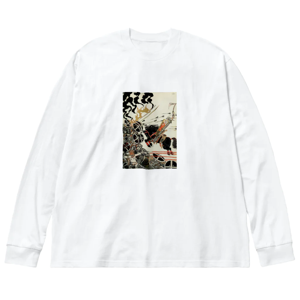 public2024の太陽の東と月の西 Big Long Sleeve T-Shirt