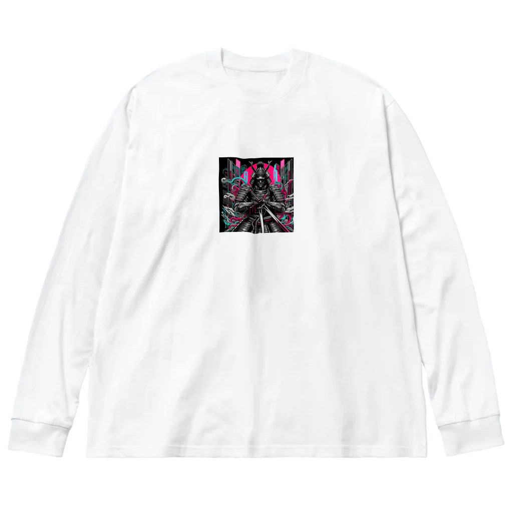 TUDOIの推志武士　参 Big Long Sleeve T-Shirt