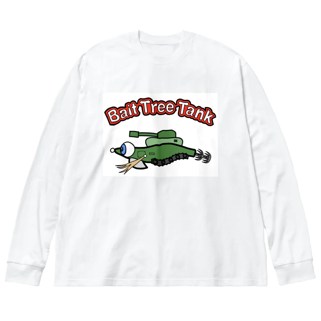 KyabettyのBait Tree Tank Big Long Sleeve T-Shirt