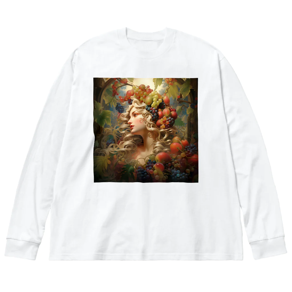 AQUAMETAVERSEの果実の女神　なでしこ1478 Big Long Sleeve T-Shirt