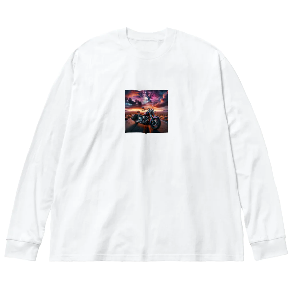 Tail Wagのアメリカンバイク Big Long Sleeve T-Shirt