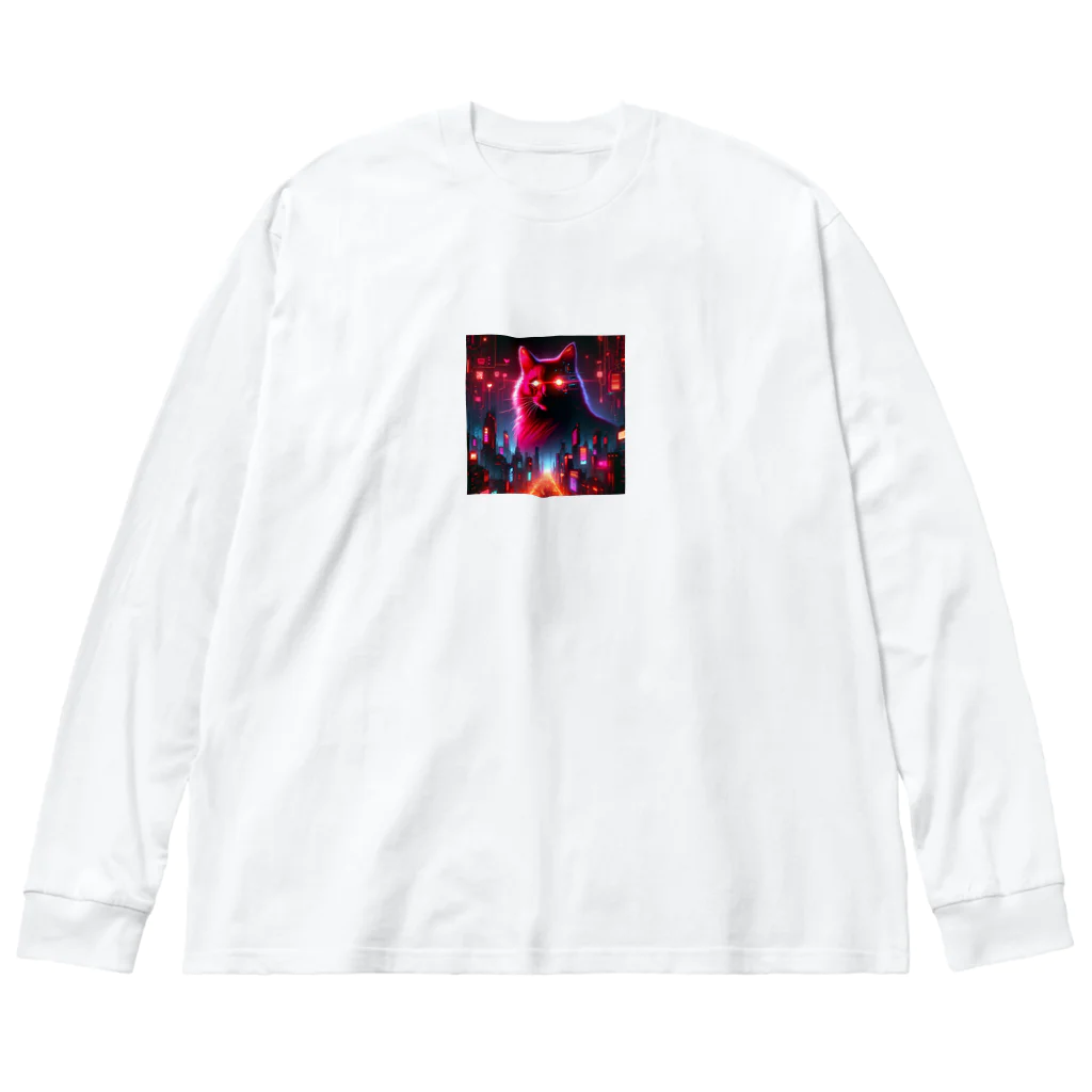 たいさのへやのサイバーたいさプレッシャー Big Long Sleeve T-Shirt