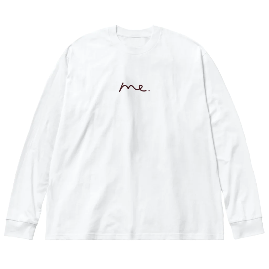 애정-ejon-のme. ビッグシルエットロングスリーブTシャツ