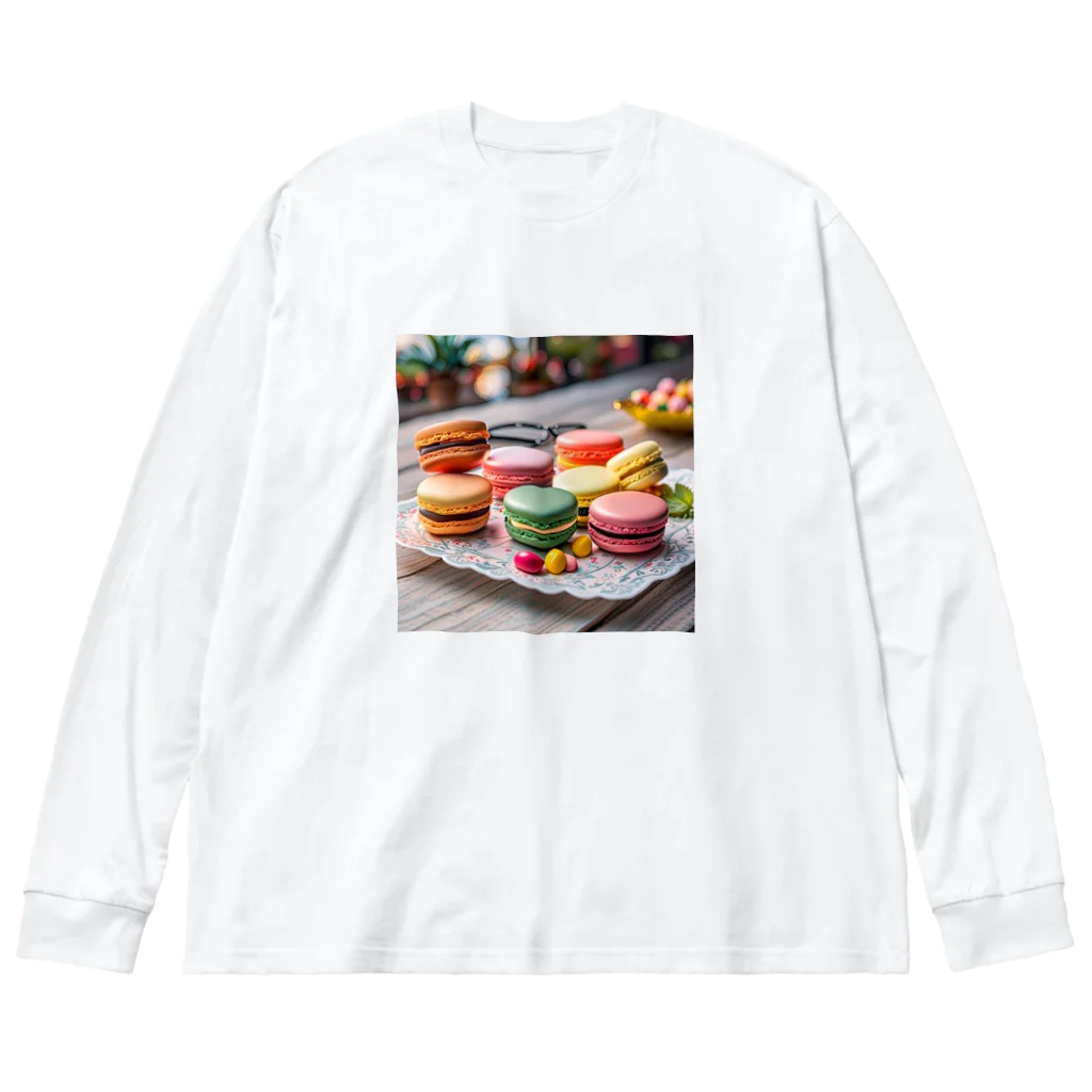 kiko505のマカロン Big Long Sleeve T-Shirt