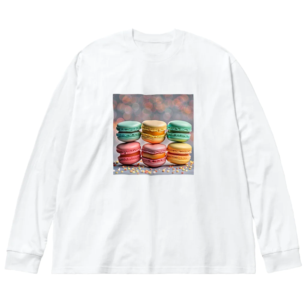 kiko505のマカロン Big Long Sleeve T-Shirt