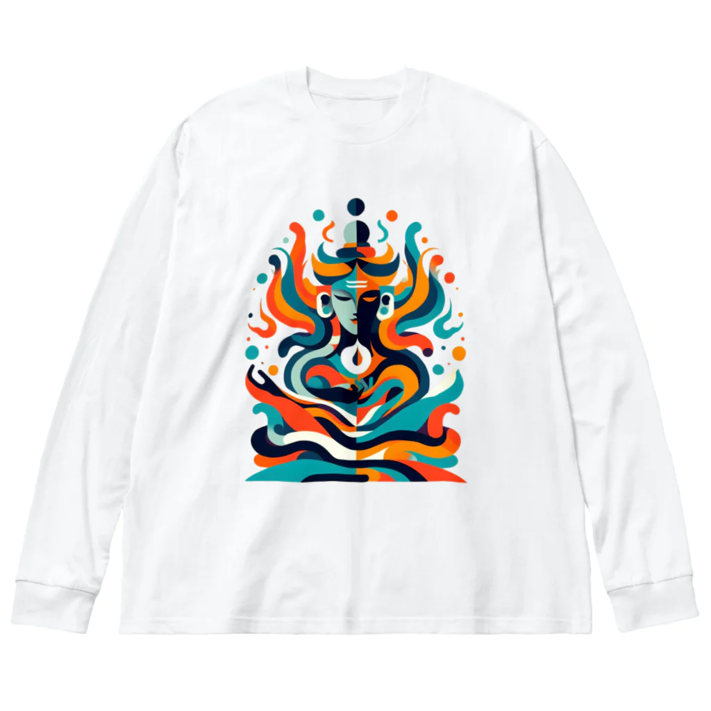 tohateのシヴァ ビッグシルエットロングスリーブTシャツ