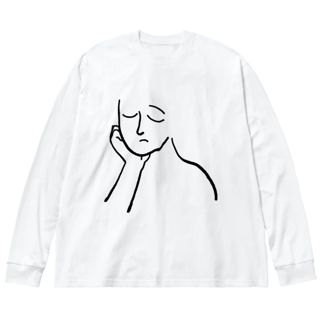 豊松りくのまどろみ Big Long Sleeve T-Shirt