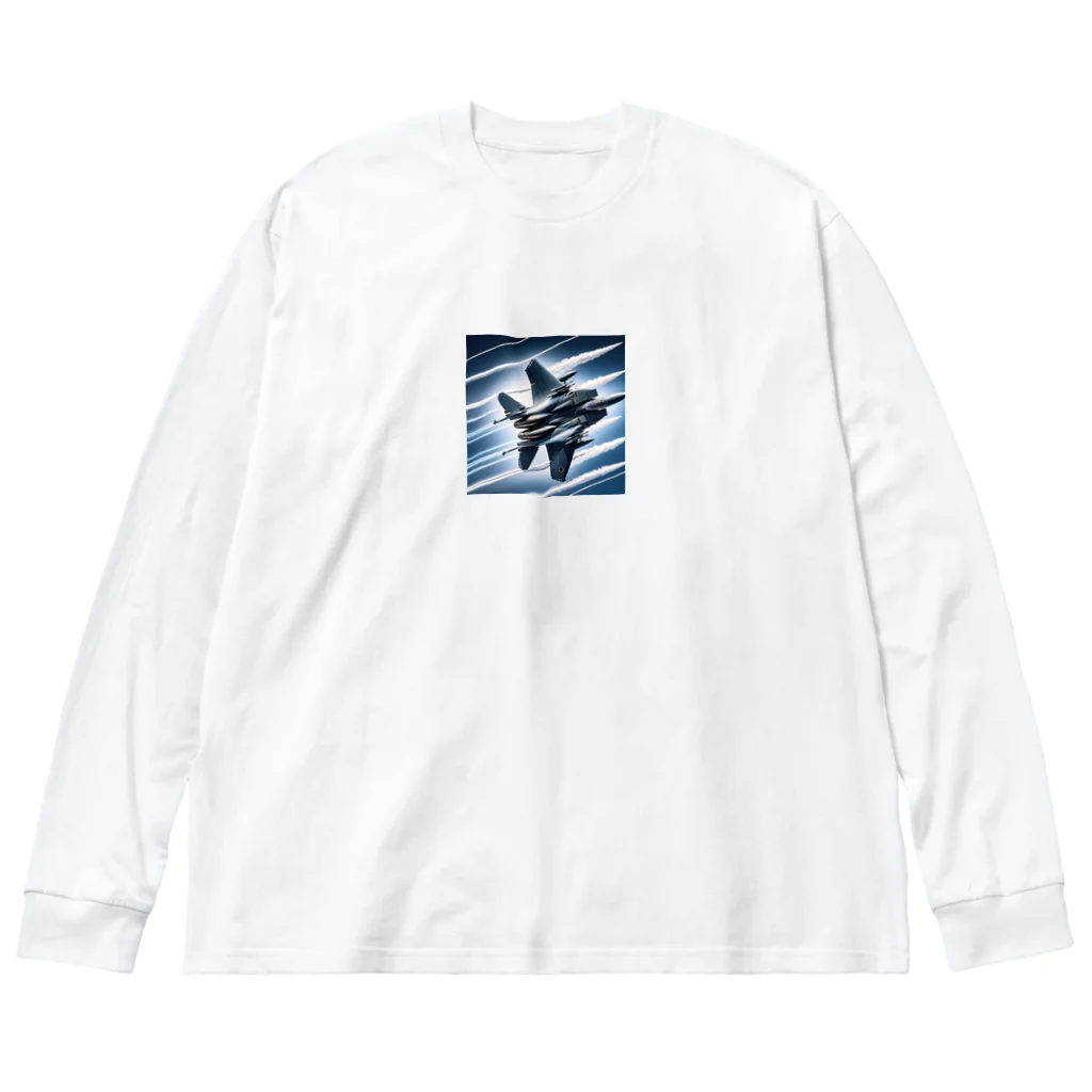 valtanamnのF-15J EAGLE ビッグシルエットロングスリーブTシャツ