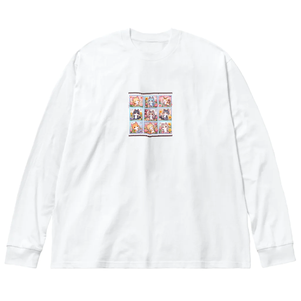 ken03の春のかわいい動物6 Big Long Sleeve T-Shirt