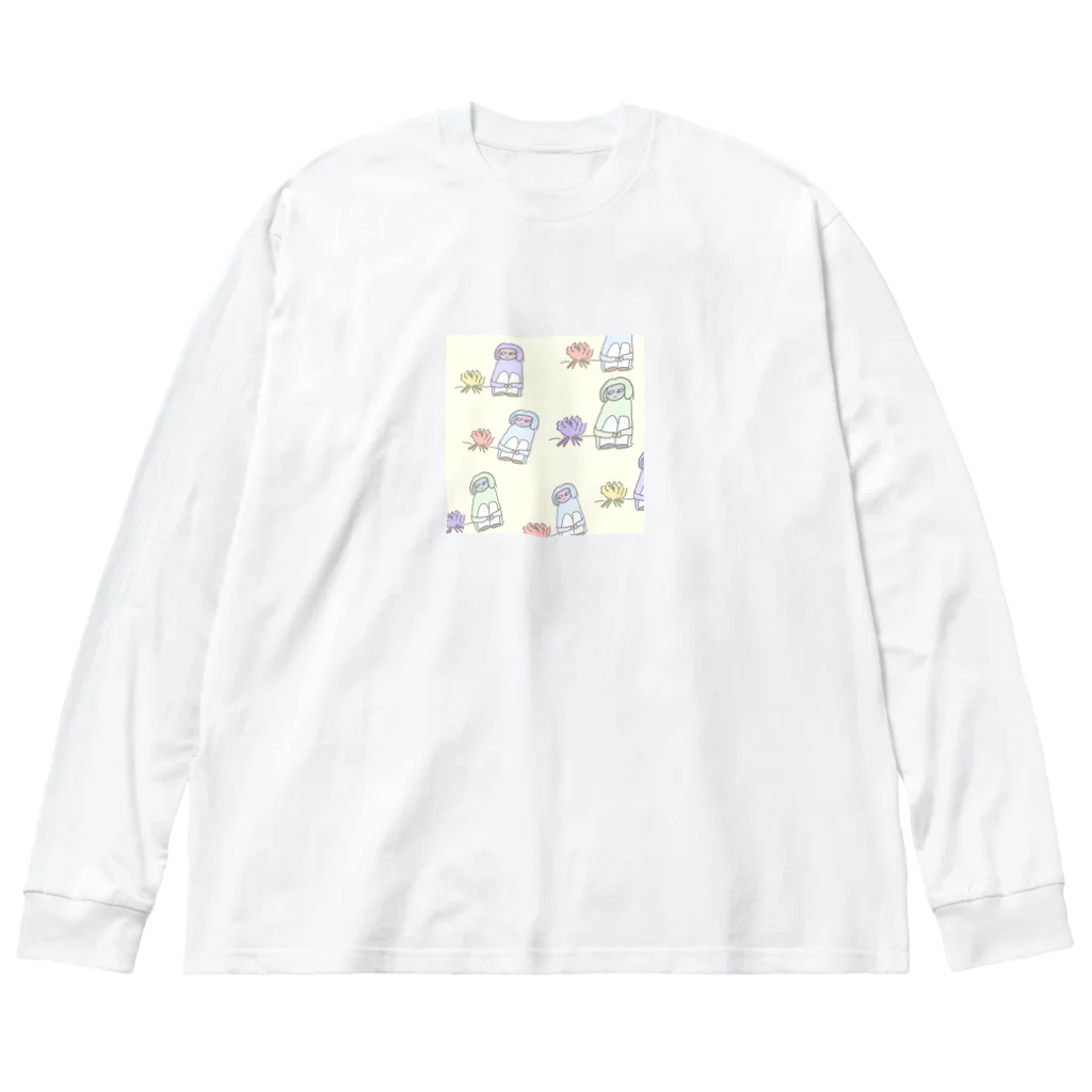 空影のタキビヲナガメルヒト Big Long Sleeve T-Shirt