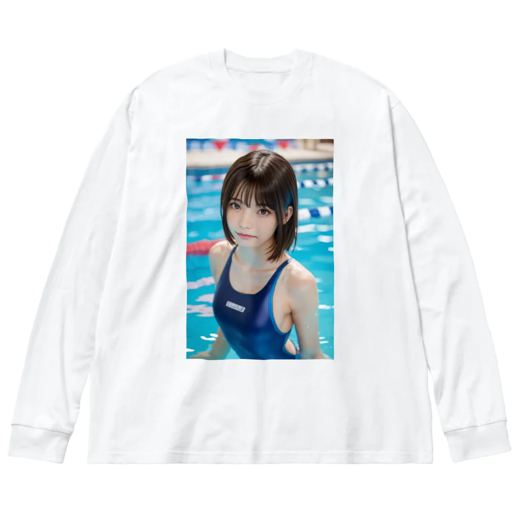 アニメイトのAI美女collection Big Long Sleeve T-Shirt