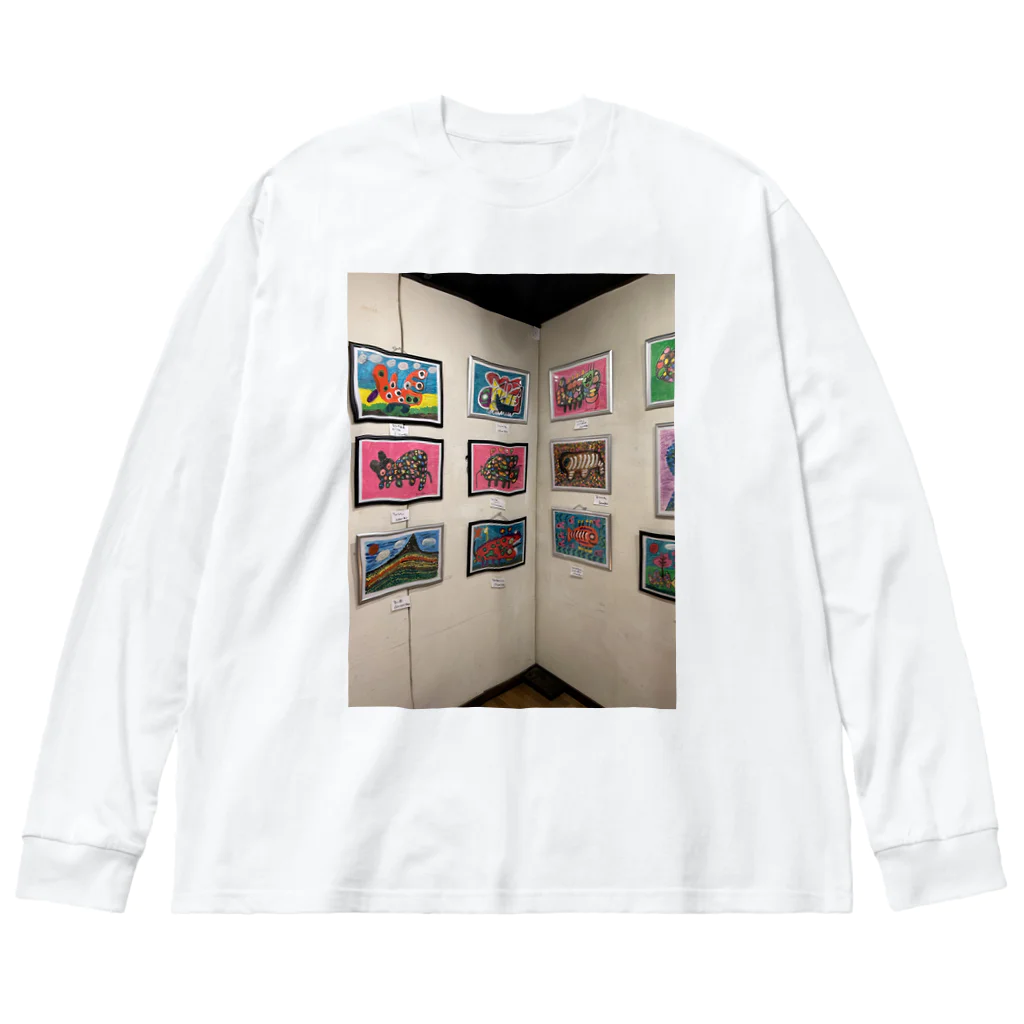 あー君@笹谷正博のThe個展 Big Long Sleeve T-Shirt