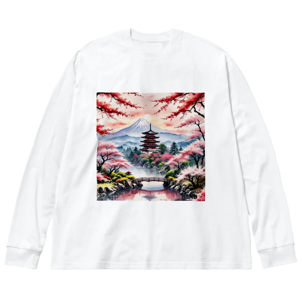 m-mike007の日本の風景 Big Long Sleeve T-Shirt