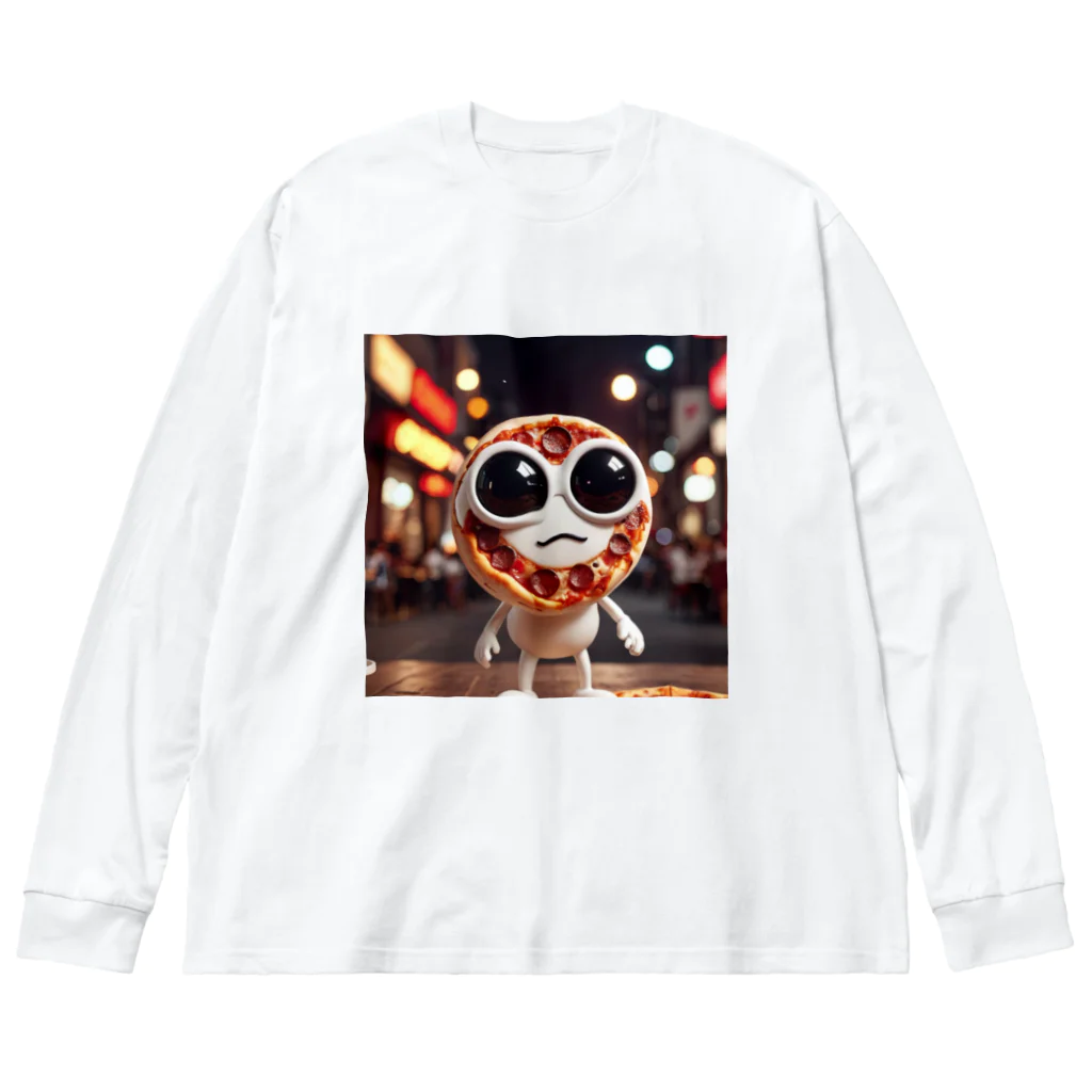 sakao7のピザら Big Long Sleeve T-Shirt