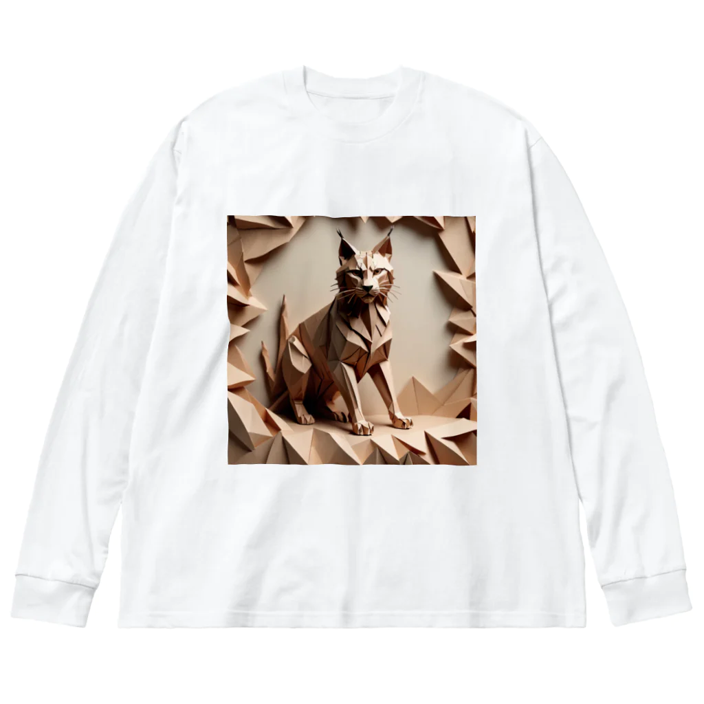 abc villageのイベリアリンクス Big Long Sleeve T-Shirt