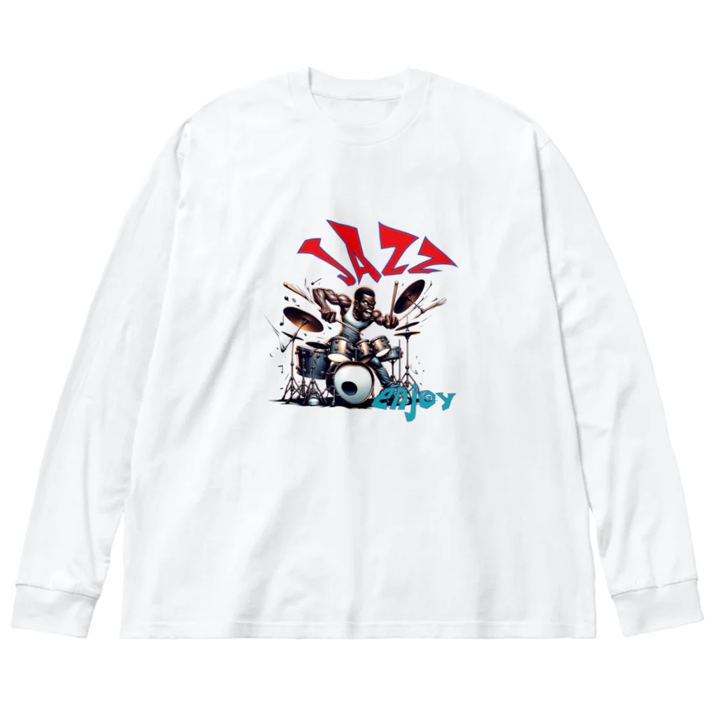 Sachi0625のビート・ブラスト・ドラマー Big Long Sleeve T-Shirt