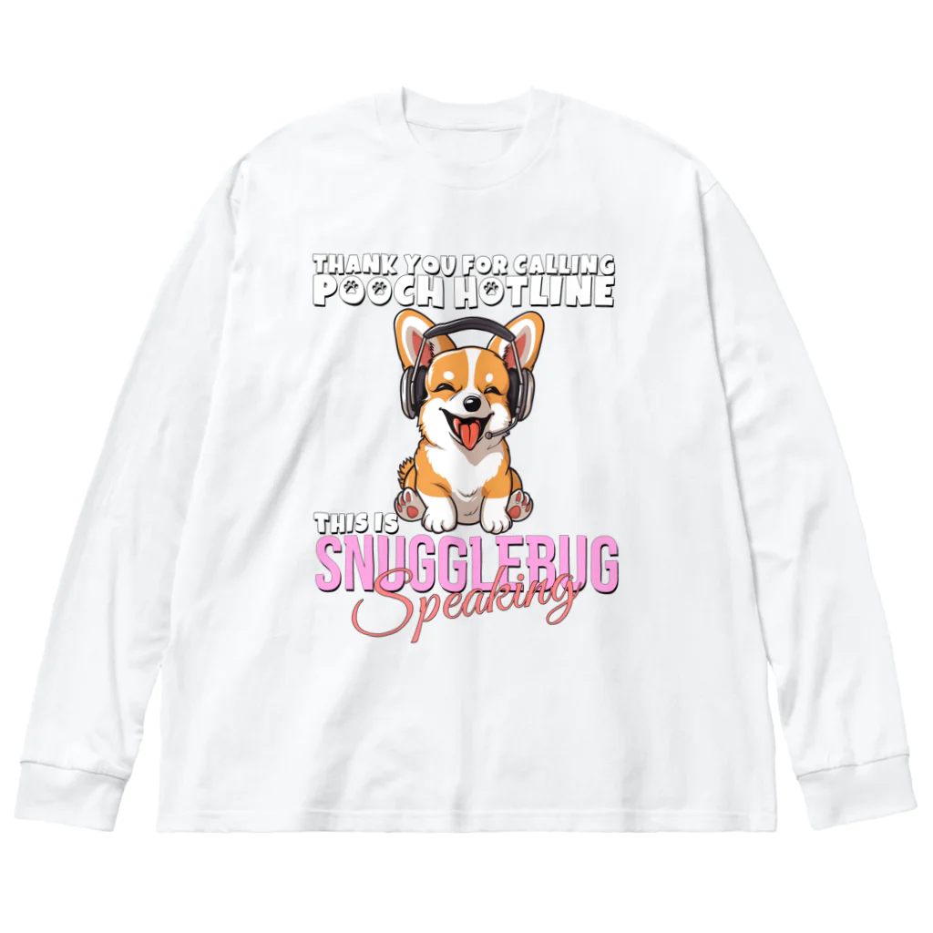 Stylo Tee Shopのワンチャンホットライン Big Long Sleeve T-Shirt