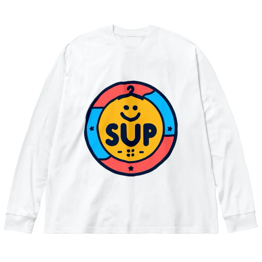 リトルスタイルズ　パパママ&子ども服のSUP ビッグシルエットロングスリーブTシャツ