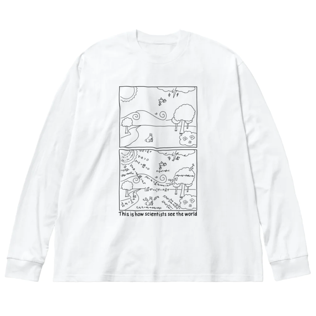 alonerbgの科学どこでも物理化学エレクトロニクス Big Long Sleeve T-Shirt