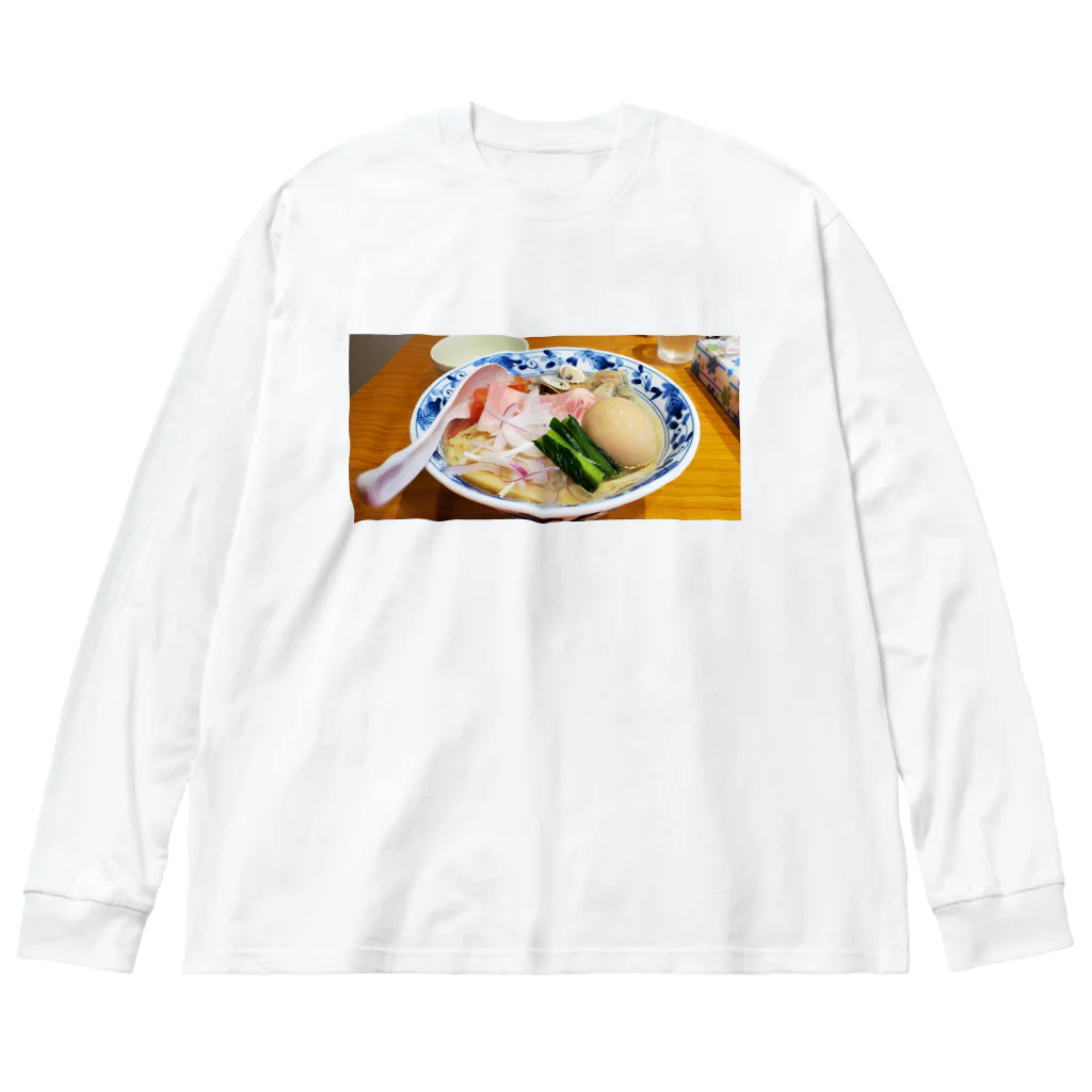 Japanstreetのラーメン　旨い　激うまラーメン　塩味 Big Long Sleeve T-Shirt