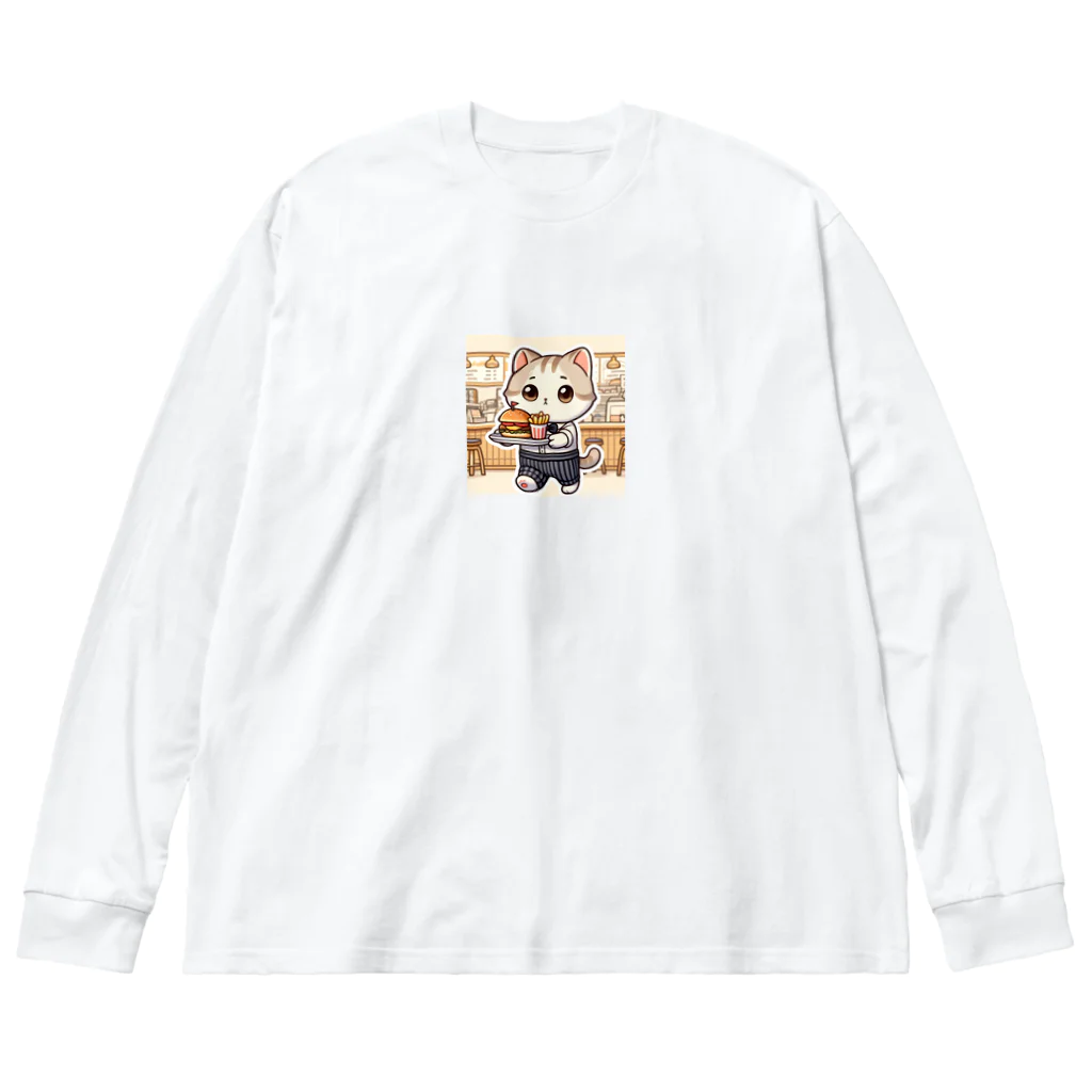 子猫カーニバルの子猫がパンとミルクを運んでくれました Big Long Sleeve T-Shirt