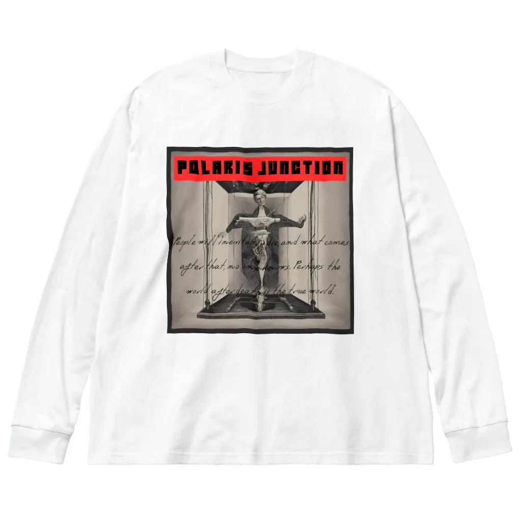 PALARIS JUNCTIONのHuman Life ビッグシルエットロングスリーブTシャツ