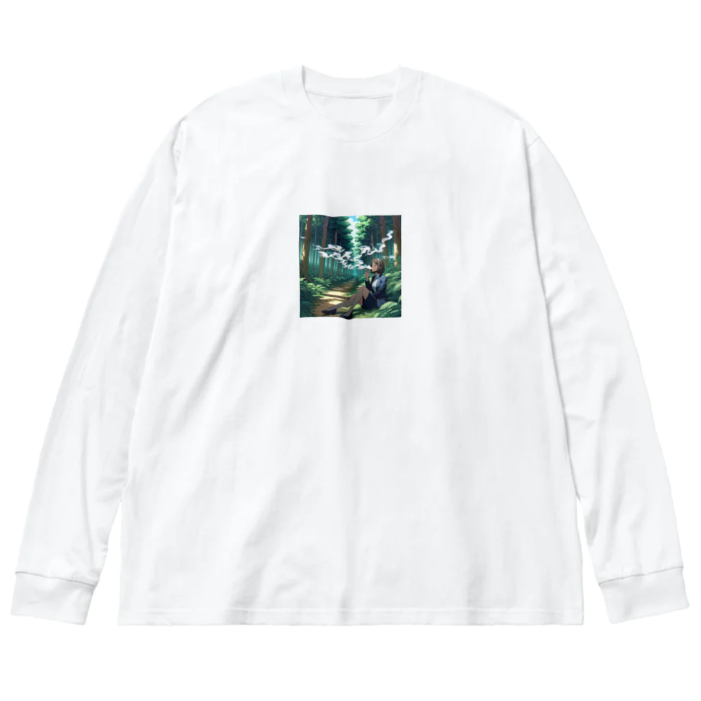 keikei411の仕事休憩 Big Long Sleeve T-Shirt