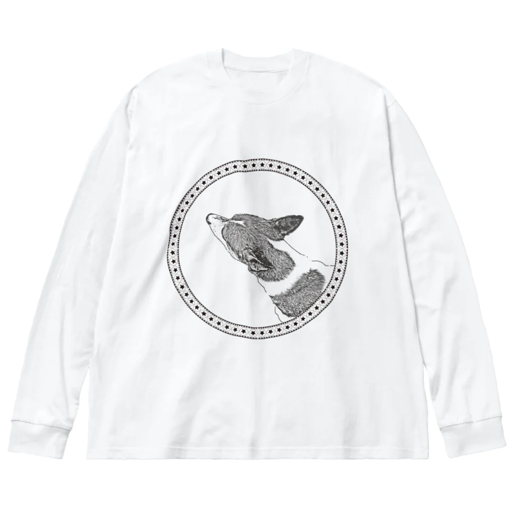 clarice-designのcool dog 2 Big Long Sleeve T-Shirt