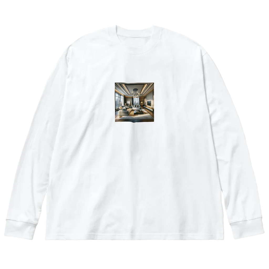 kamelopの素敵なリビング Big Long Sleeve T-Shirt