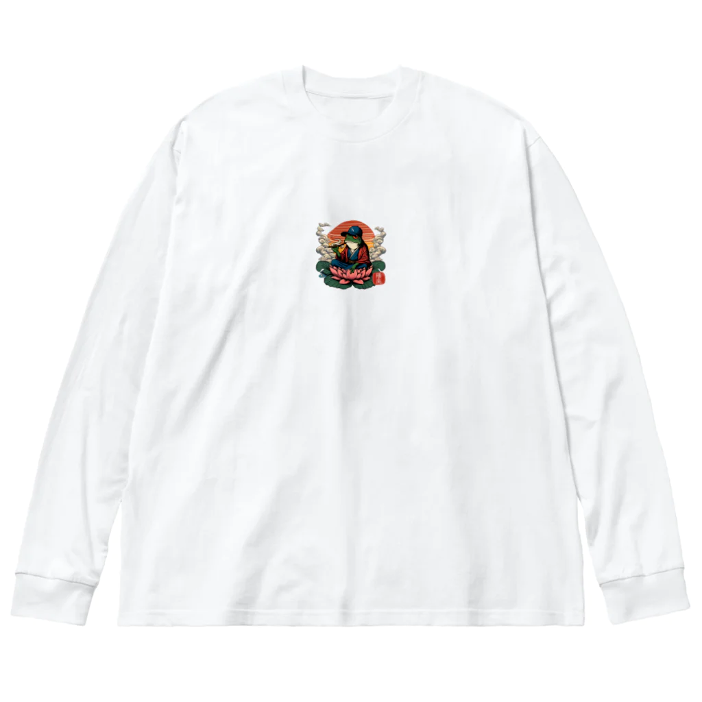 daikokuten_melbの煙蛙 ビッグシルエットロングスリーブTシャツ